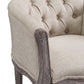 Modway Crown Dining Armchair Upholstered Fabric Set of 4 FredCo