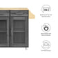 Modway Cuisine Kitchen Cart FredCo