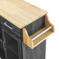 Modway Culinary Kitchen Cart With Spice Rack FredCo
