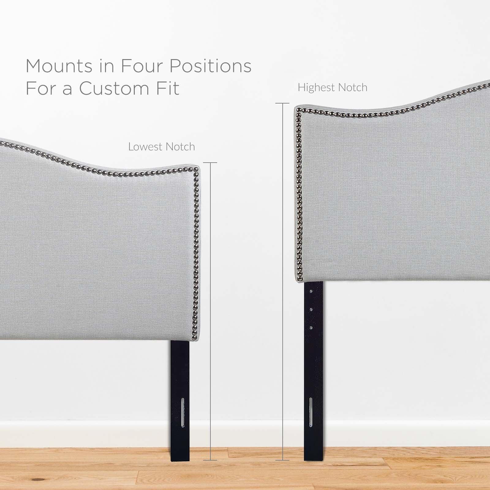 Modway Curl Full Nailhead Upholstered Headboard FredCo