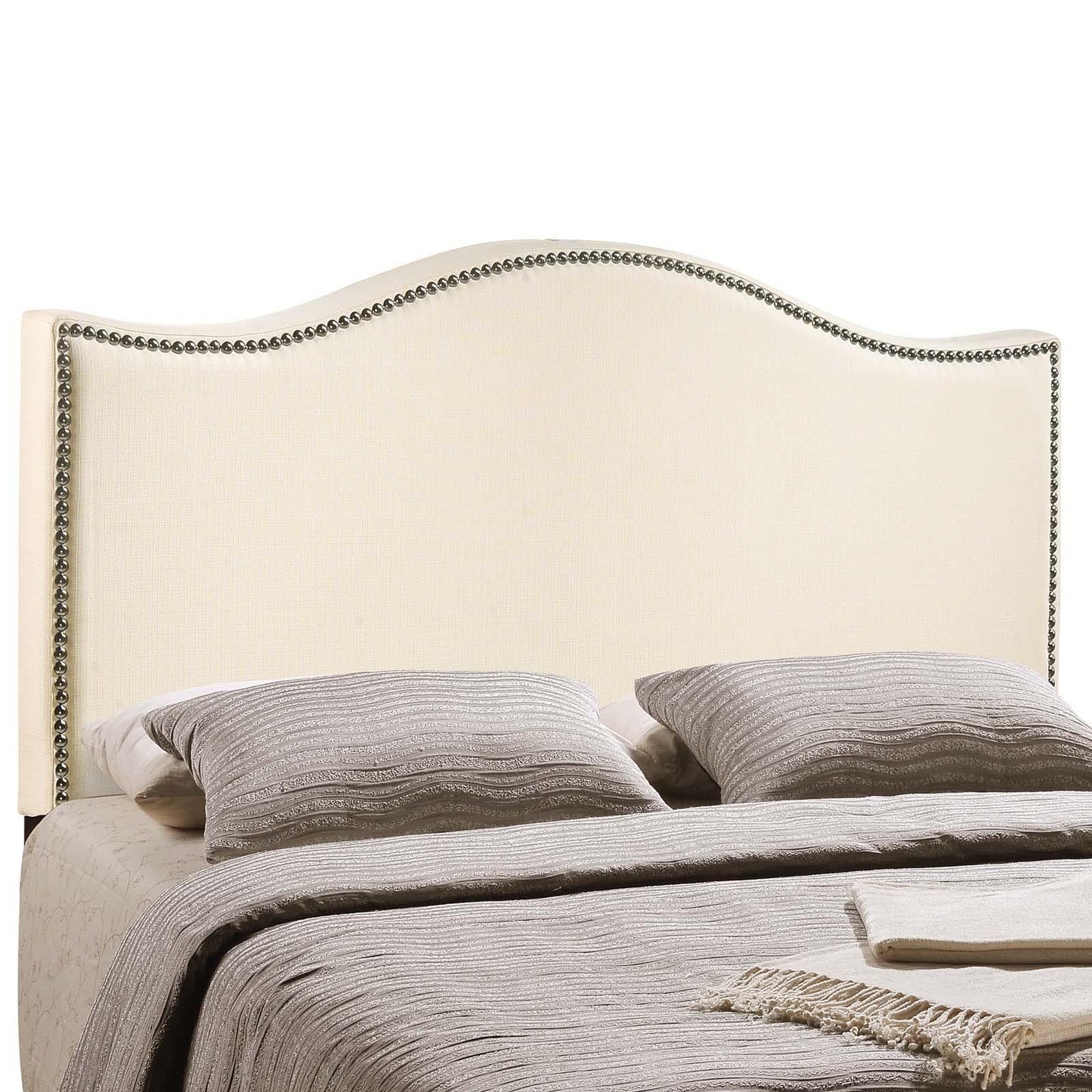 Modway Curl Full Nailhead Upholstered Headboard FredCo