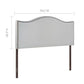 Modway Curl King Nailhead Upholstered Headboard FredCo