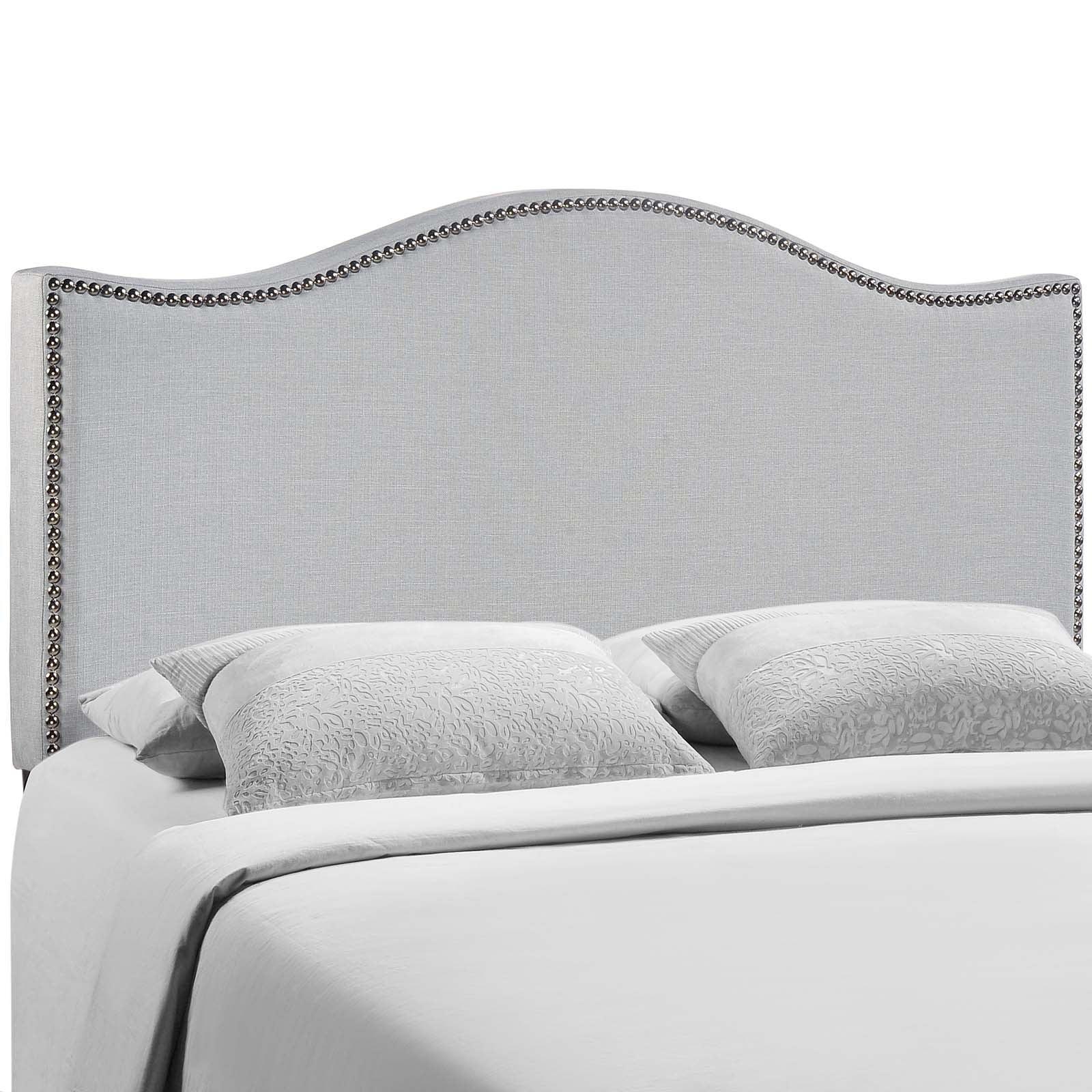 Modway Curl Queen Nailhead Upholstered Headboard FredCo