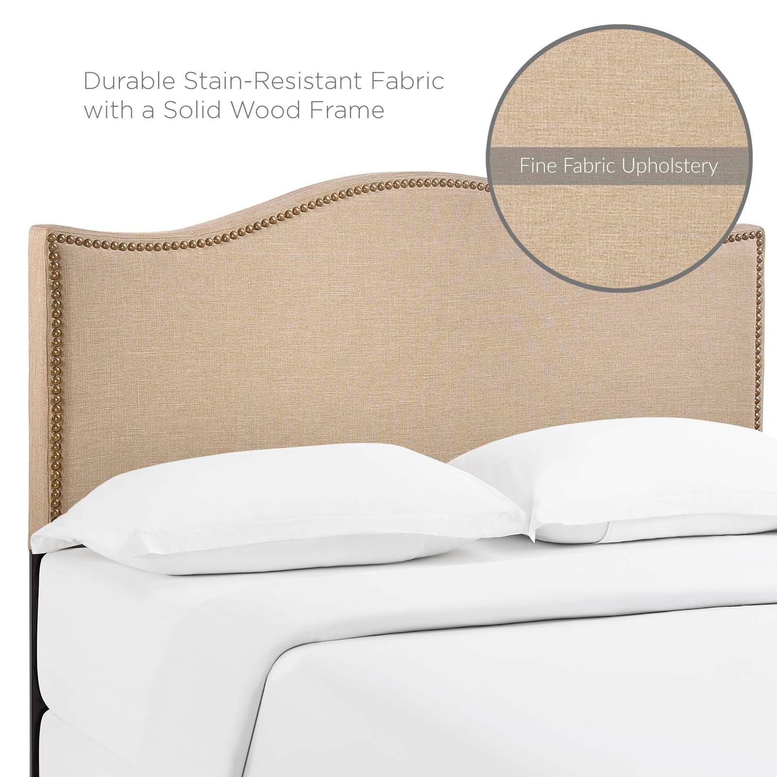 Modway Curl Queen Nailhead Upholstered Headboard FredCo