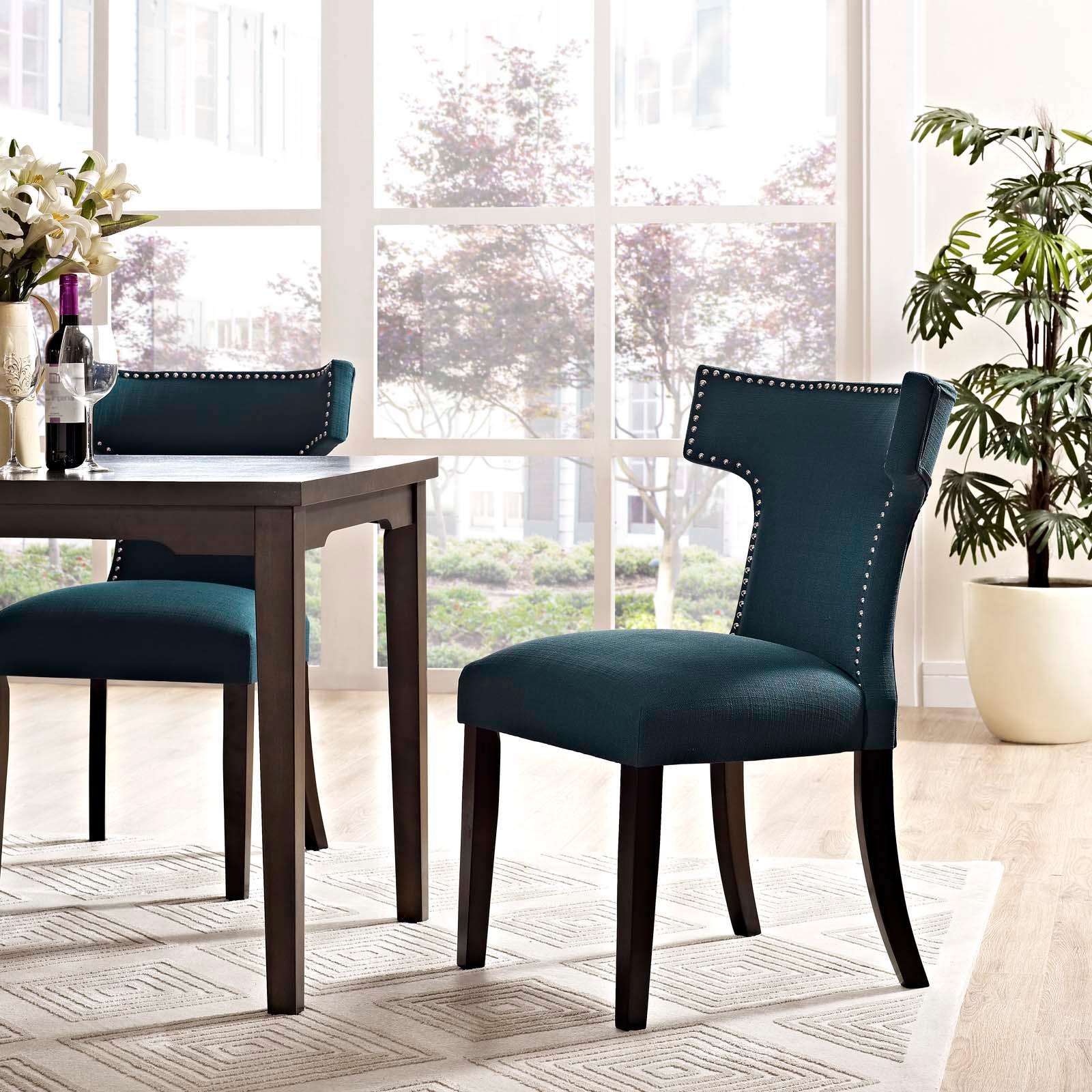 Modway Curve Fabric Dining Chair FredCo