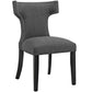 Modway Curve Fabric Dining Chair FredCo