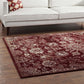 Modway Cynara Distressed Floral Persian Medallion Area Rug FredCo