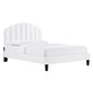 Modway Daisy Performance Velvet Twin Platform Bed FredCo