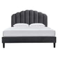 Modway Daisy Performance Velvet Twin Platform Bed FredCo