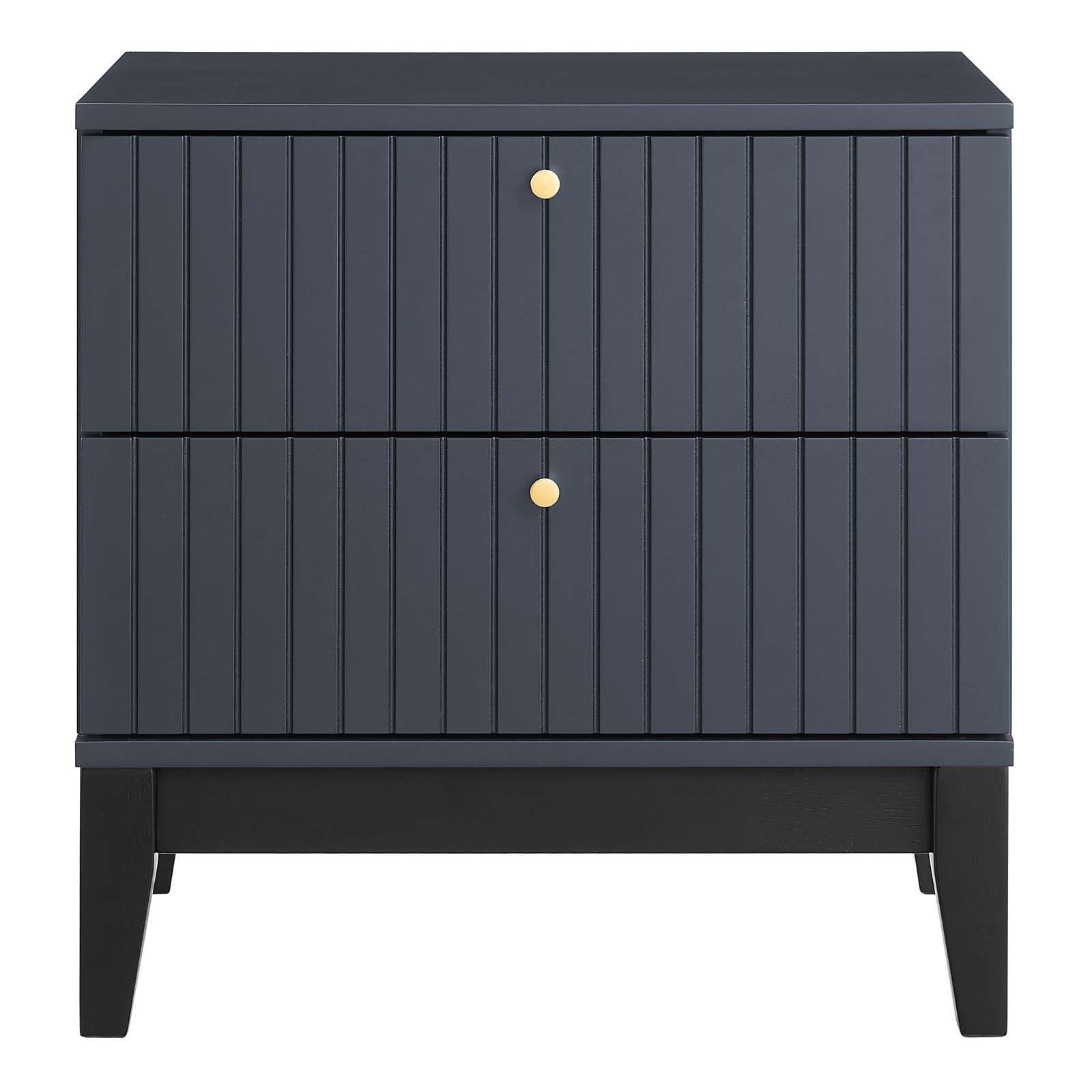 Modway Dakota 3 Piece Upholstered Queen Bedroom Set FredCo