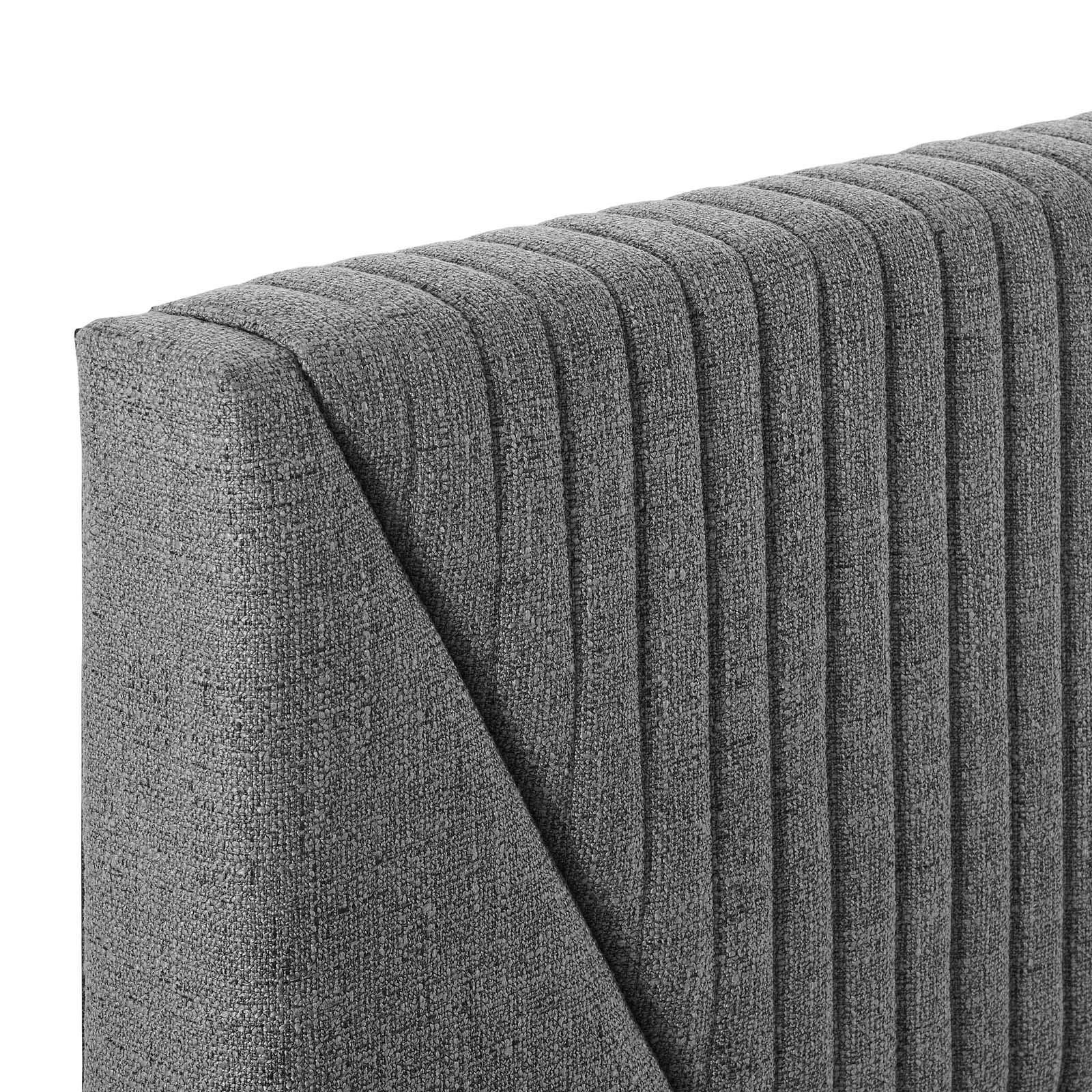 Modway Dakota 3 Piece Upholstered Queen Bedroom Set FredCo