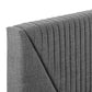 Modway Dakota 3 Piece Upholstered Queen Bedroom Set FredCo