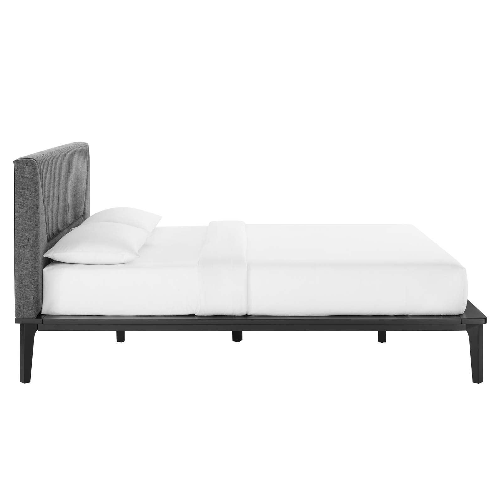 Modway Dakota 3 Piece Upholstered Queen Bedroom Set FredCo