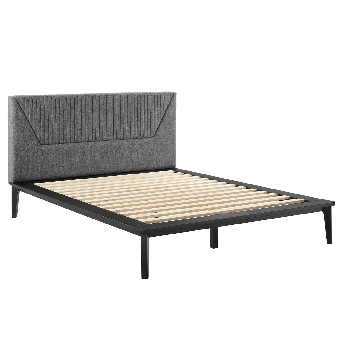 Modway Dakota 3 Piece Upholstered Queen Bedroom Set FredCo