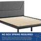 Modway Dakota 3 Piece Upholstered Queen Bedroom Set FredCo