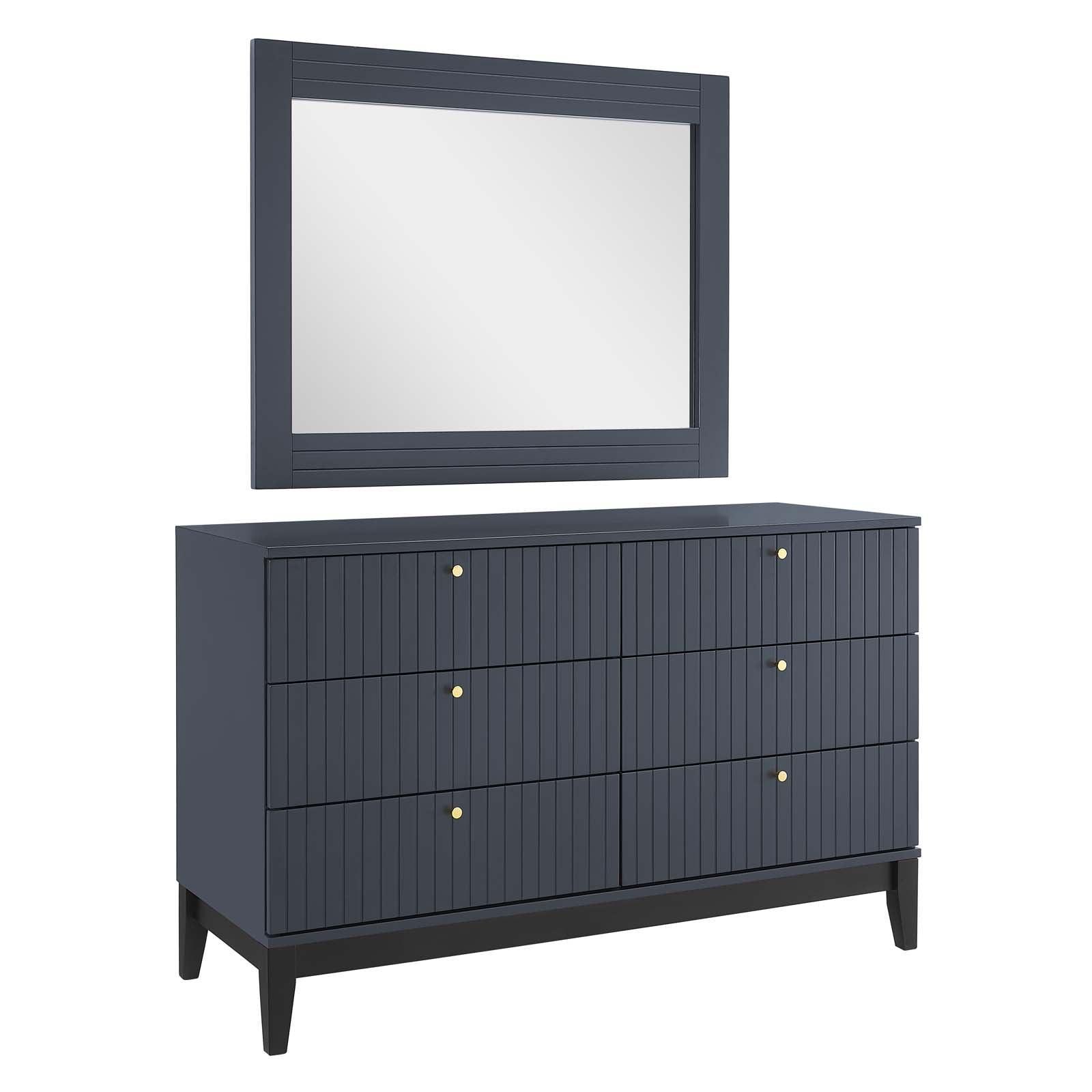 Modway Dakota Dresser and Mirror FredCo
