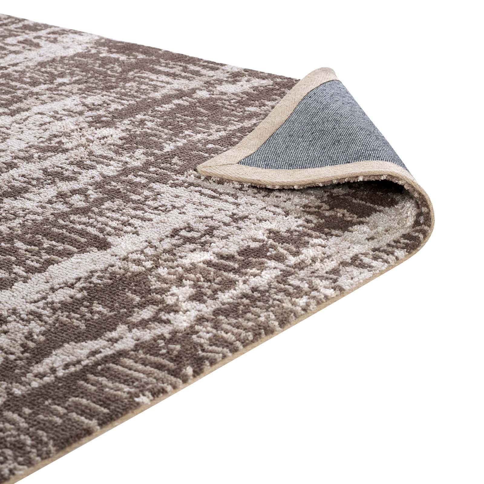 Modway Darja Distressed Rustic Modern Area Rug FredCo