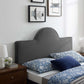 Modway Dawn Twin Performance Velvet Headboard FredCo