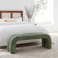 Modway Dax 50.5" Chenille Upholstered Accent Bench FredCo