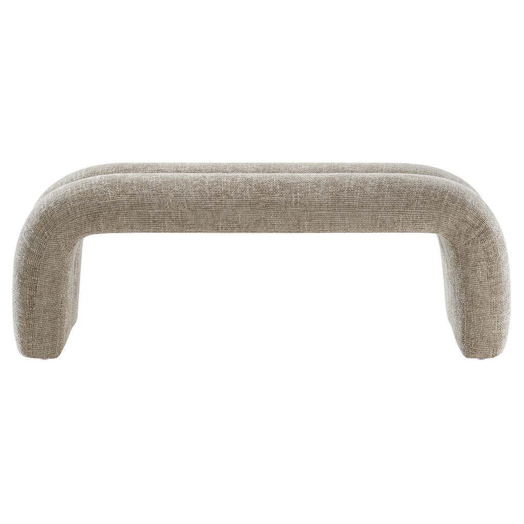 Modway Dax 50.5" Chenille Upholstered Accent Bench FredCo