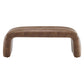 Modway Dax 50.5" Vegan Leather Upholstered Accent Bench FredCo