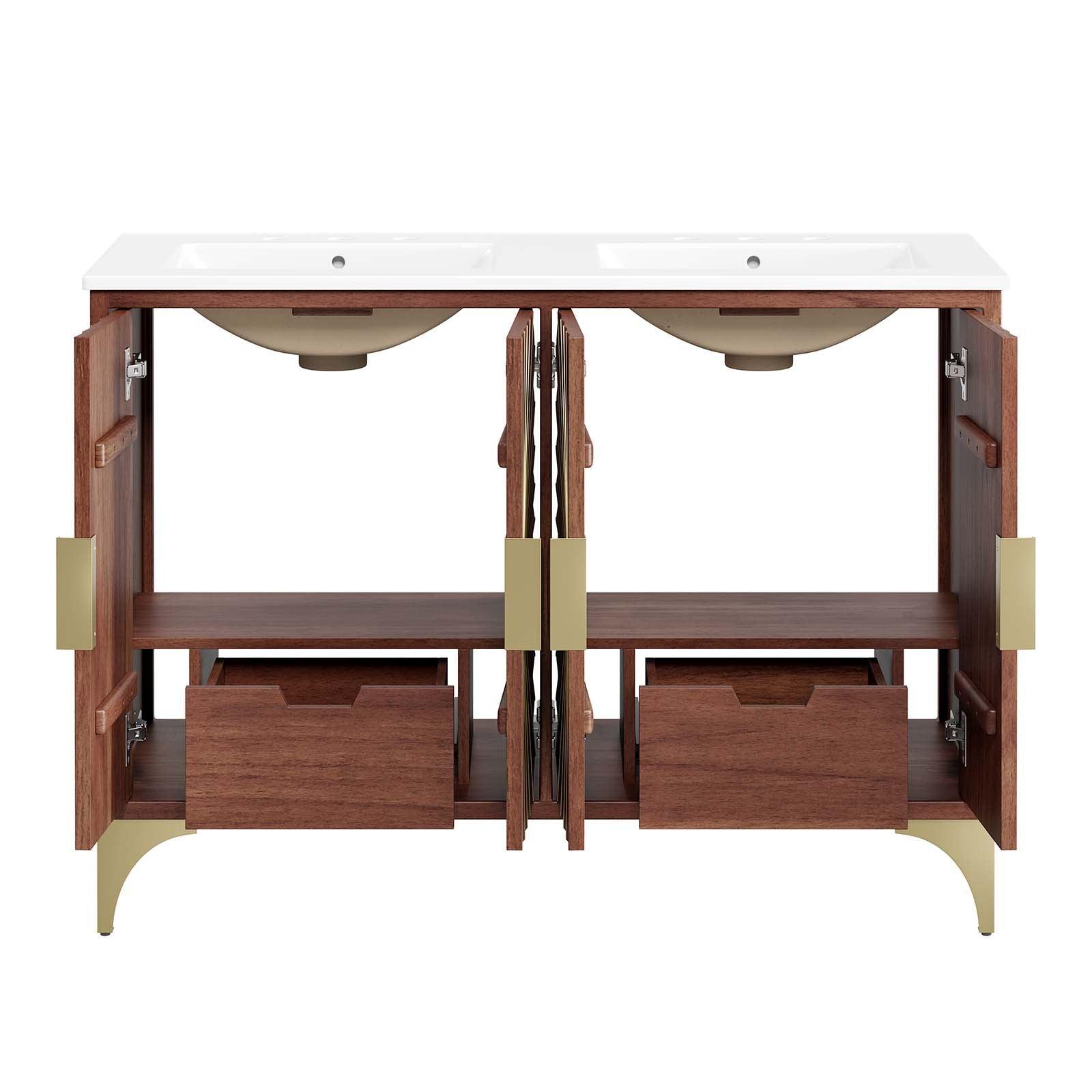 Modway Daylight 48" Double Sink Bathroom Vanity FredCo