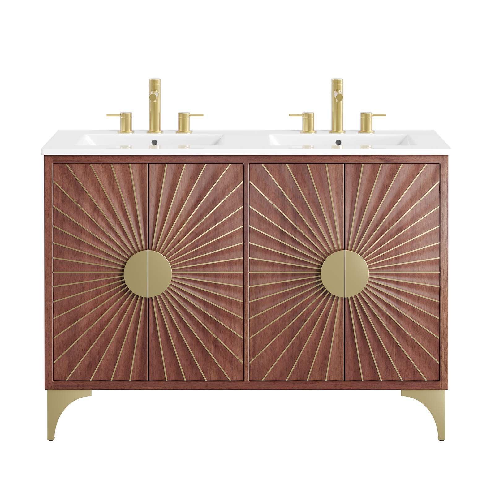 Modway Daylight 48" Double Sink Bathroom Vanity FredCo