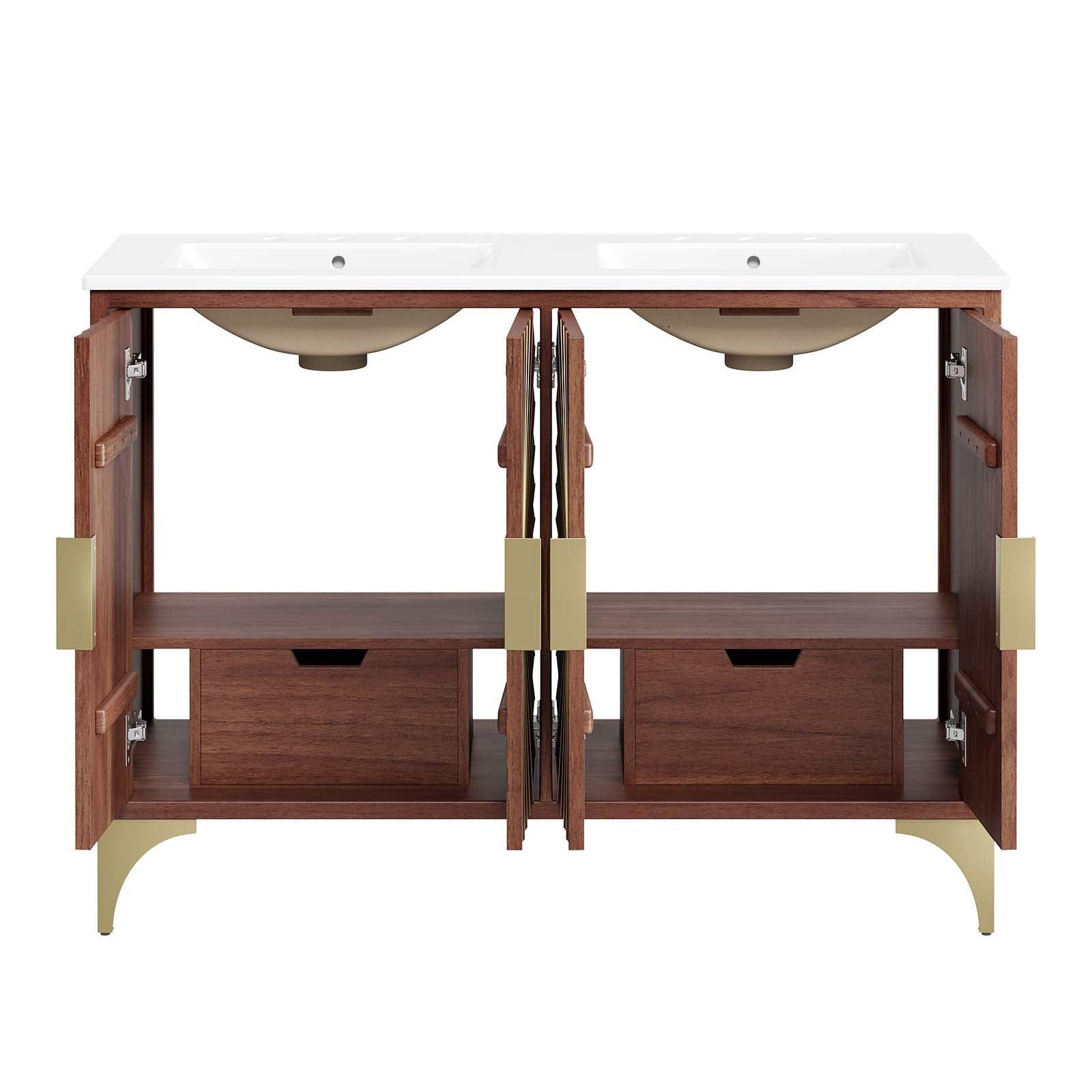 Modway Daylight 48" Double Sink Bathroom Vanity FredCo