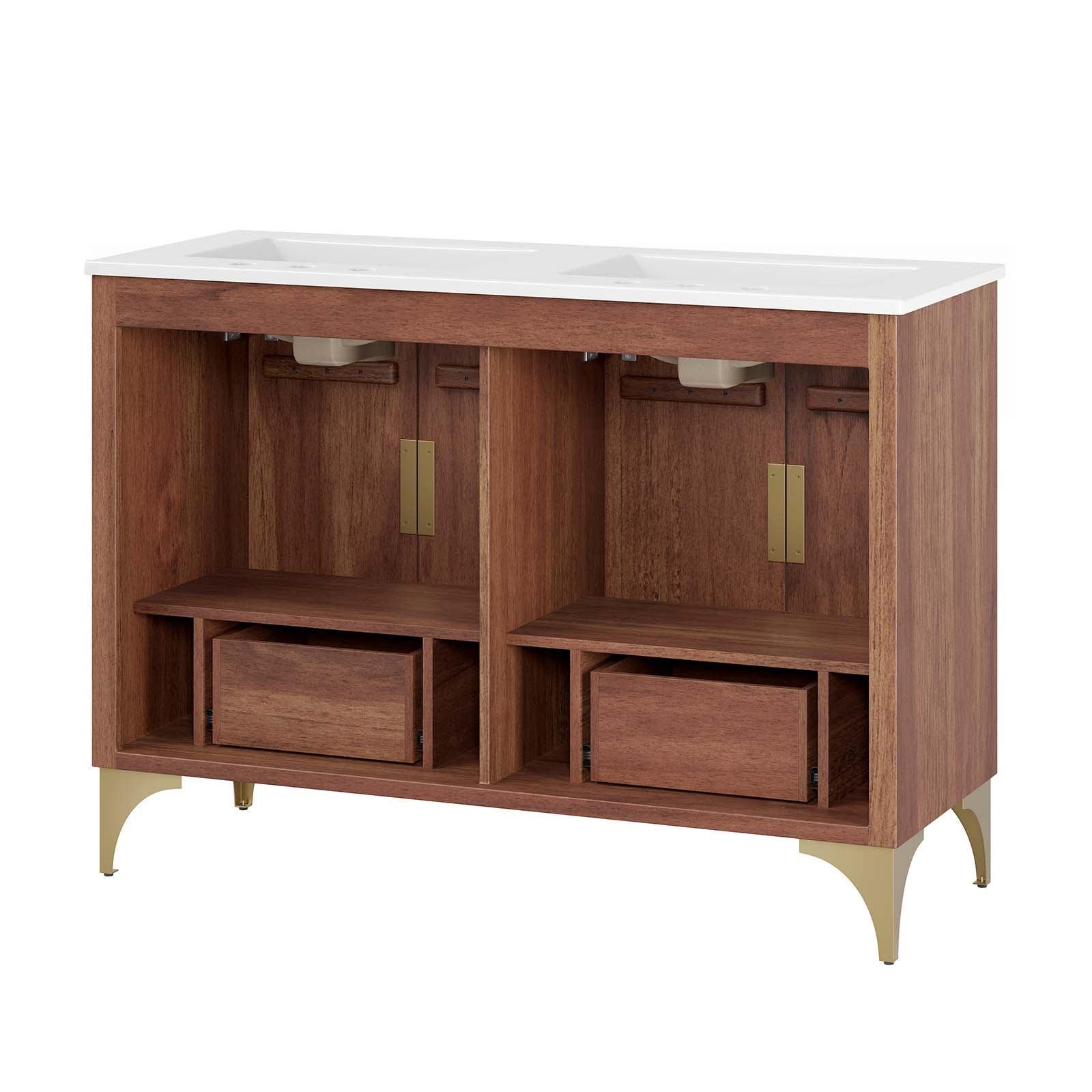 Modway Daylight 48" Double Sink Bathroom Vanity FredCo