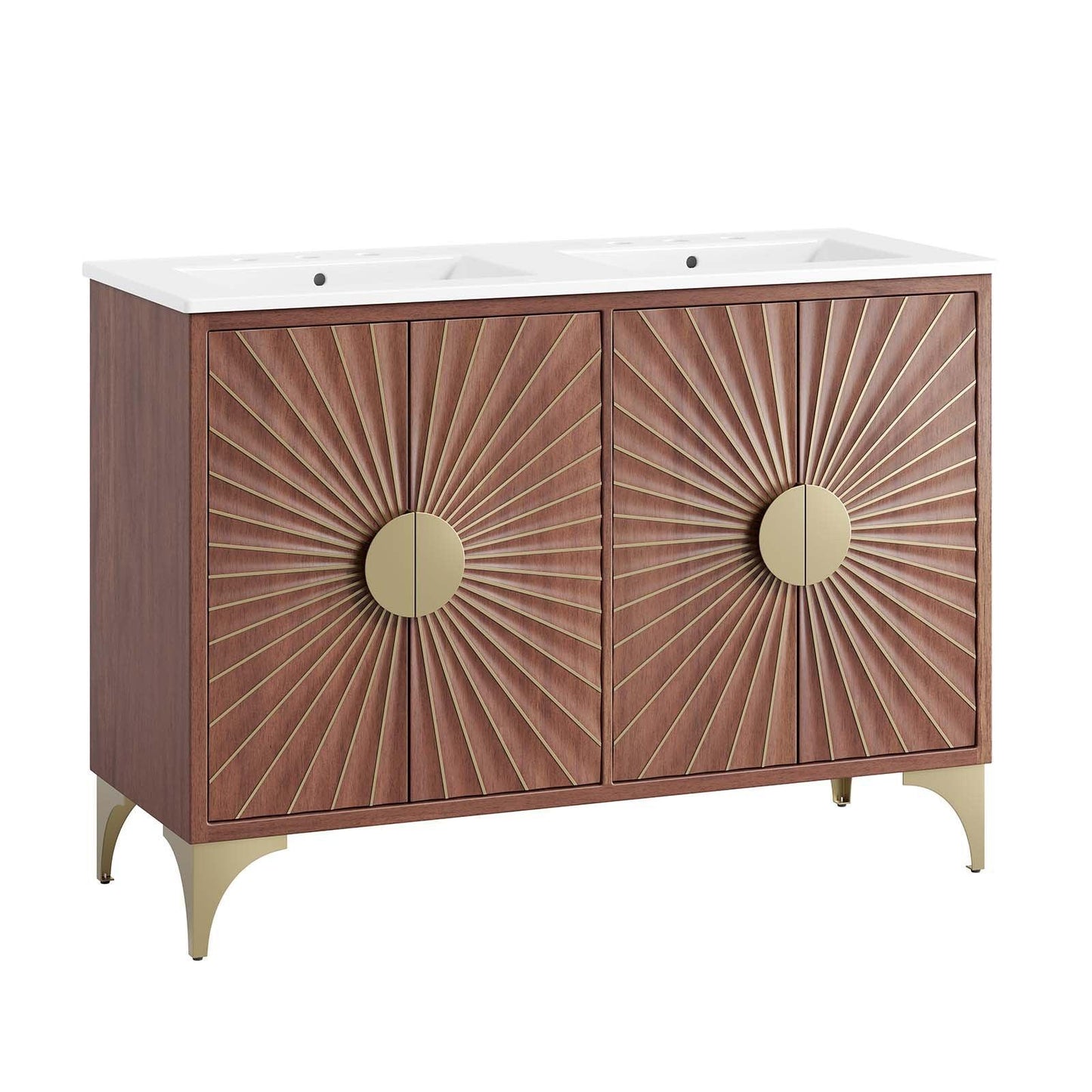 Modway Daylight 48" Double Sink Bathroom Vanity FredCo