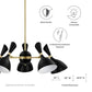Modway Declare 5-Light 6" Arm Pendant FredCo