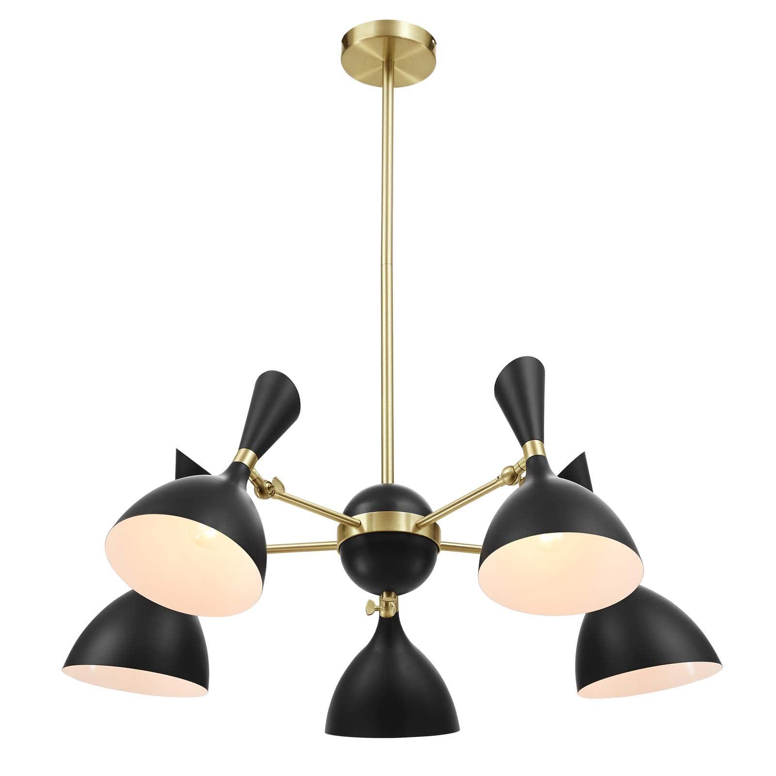 Modway Declare 5-Light 6" Arm Pendant FredCo