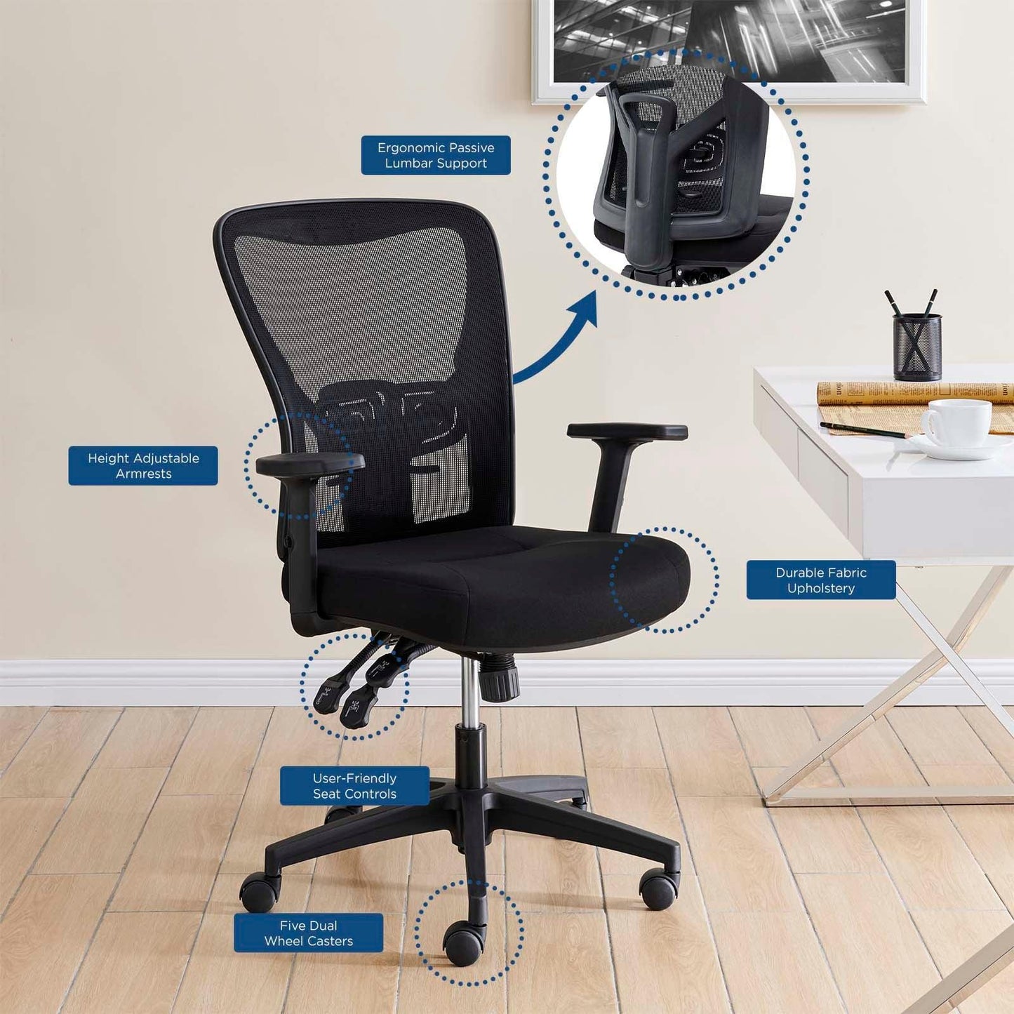 Modway Define Mesh Office Chair FredCo