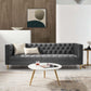 Modway Delight Tufted Button Performance Velvet Sofa FredCo