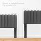 Modway Delilah Performance Velvet Twin Headboard FredCo