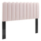 Modway Delilah Performance Velvet Twin Headboard FredCo