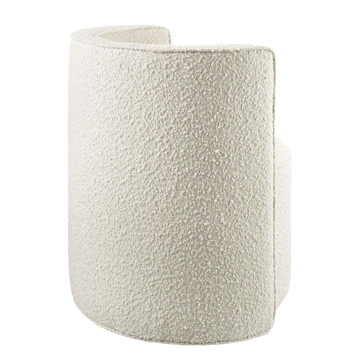 Modway Della Boucle Fabric Swivel Chair FredCo