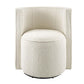 Modway Della Boucle Fabric Swivel Chair FredCo