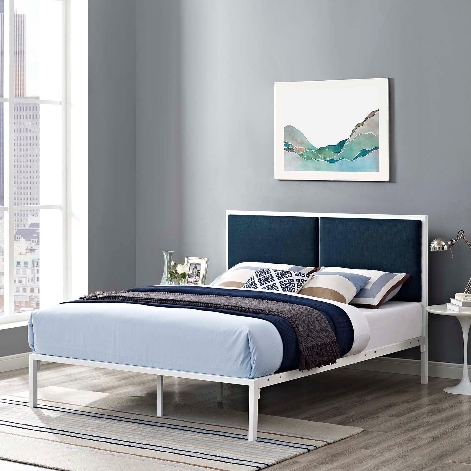 Modway Della King Fabric Bed FredCo