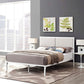 Modway Della King Vinyl Bed FredCo