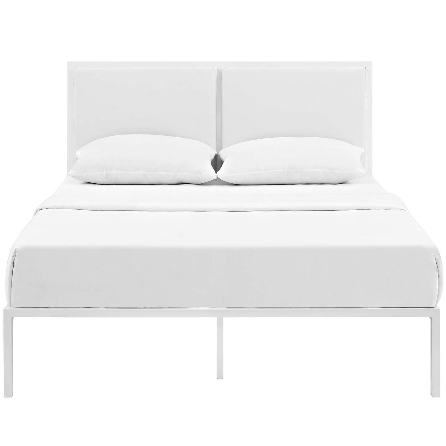 Modway Della King Vinyl Bed FredCo