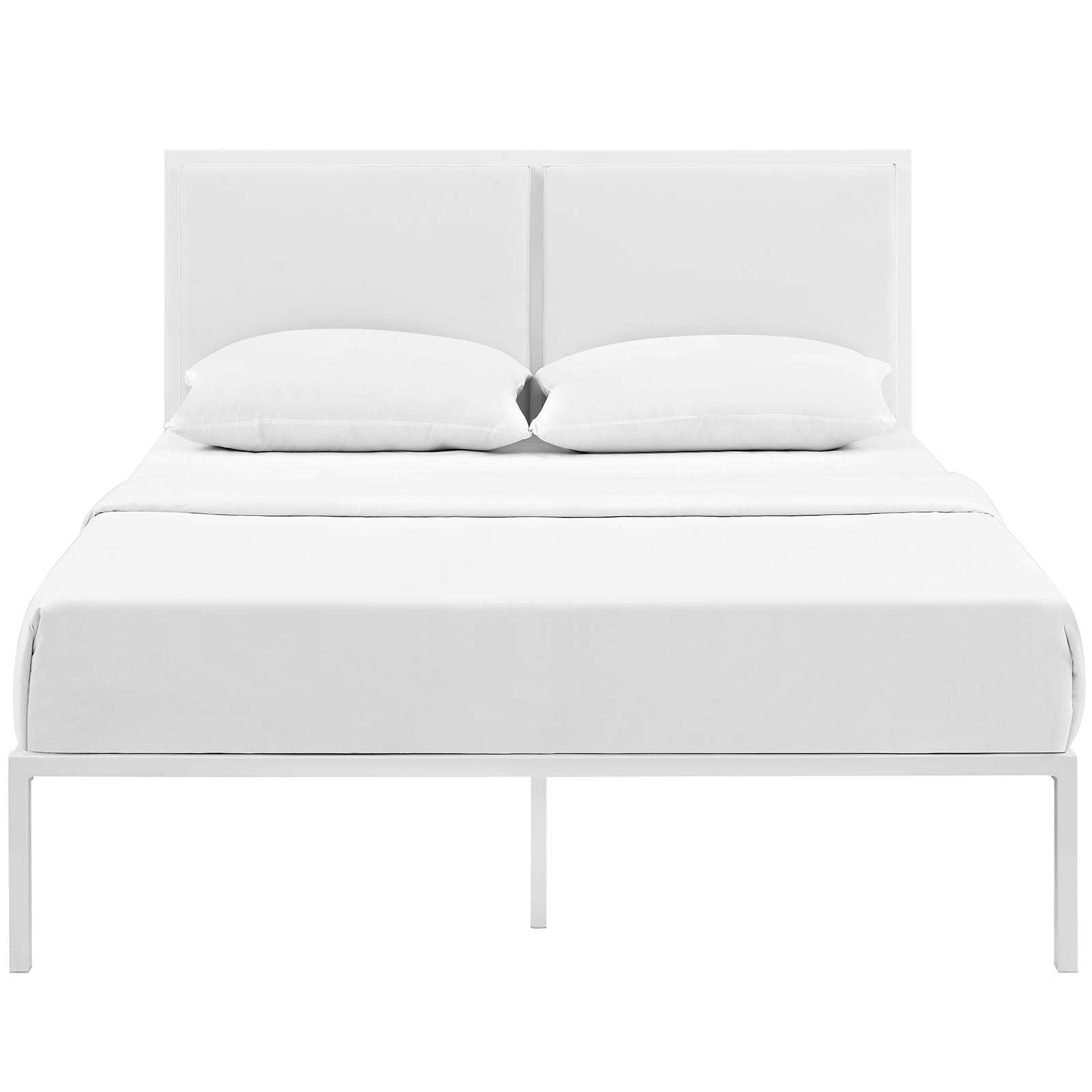 Modway Della King Vinyl Bed FredCo