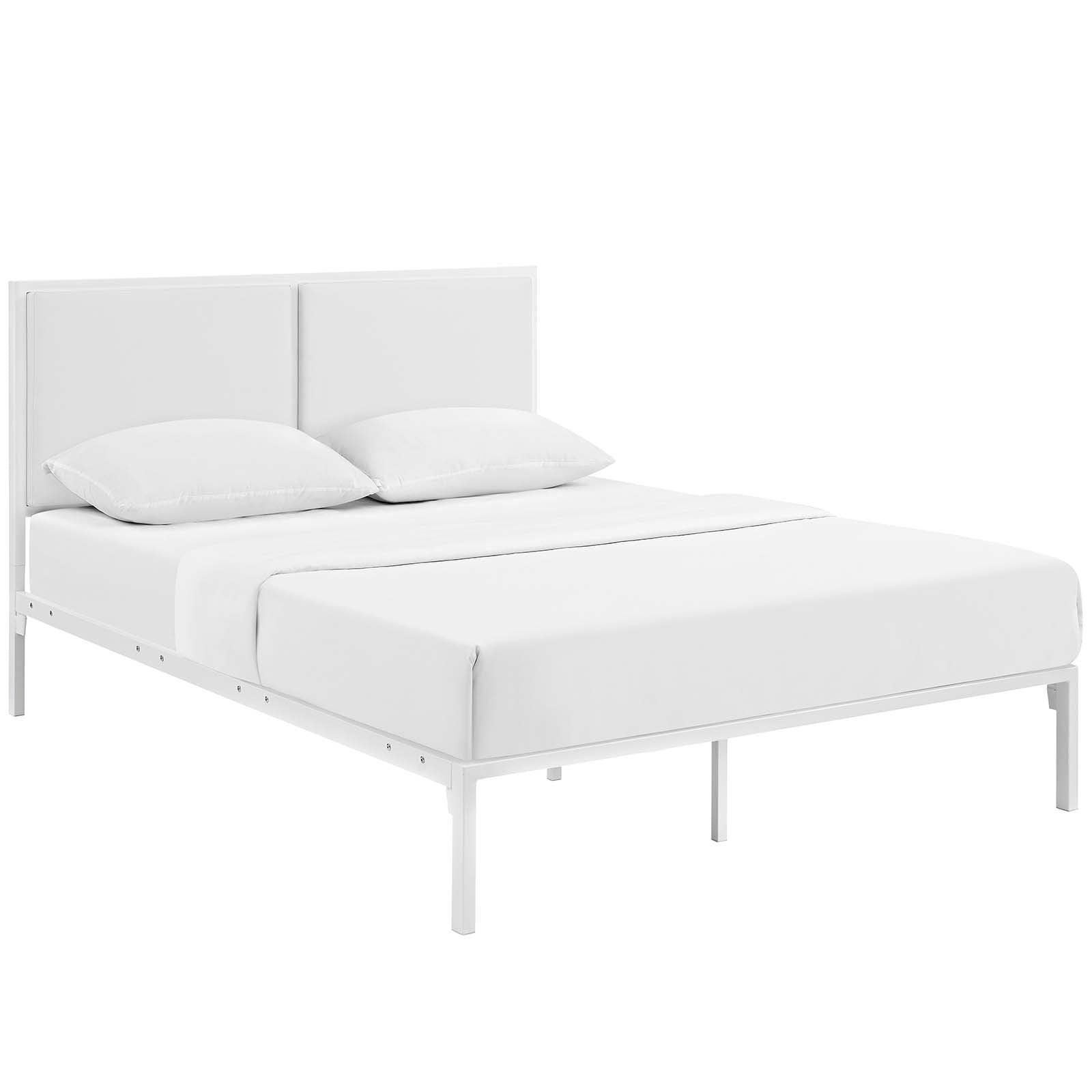 Modway Della King Vinyl Bed FredCo