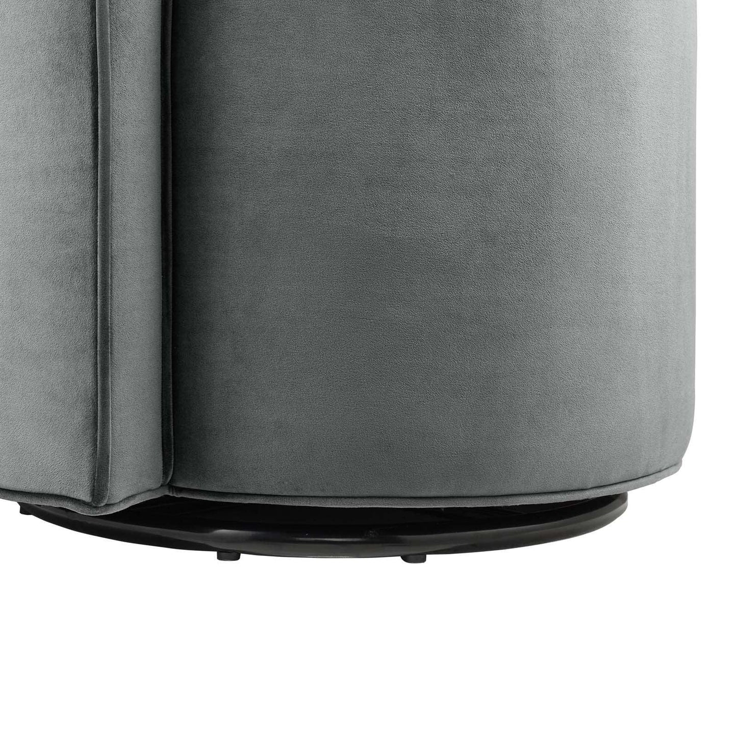 Modway Della Performance Velvet Fabric Swivel Chair FredCo