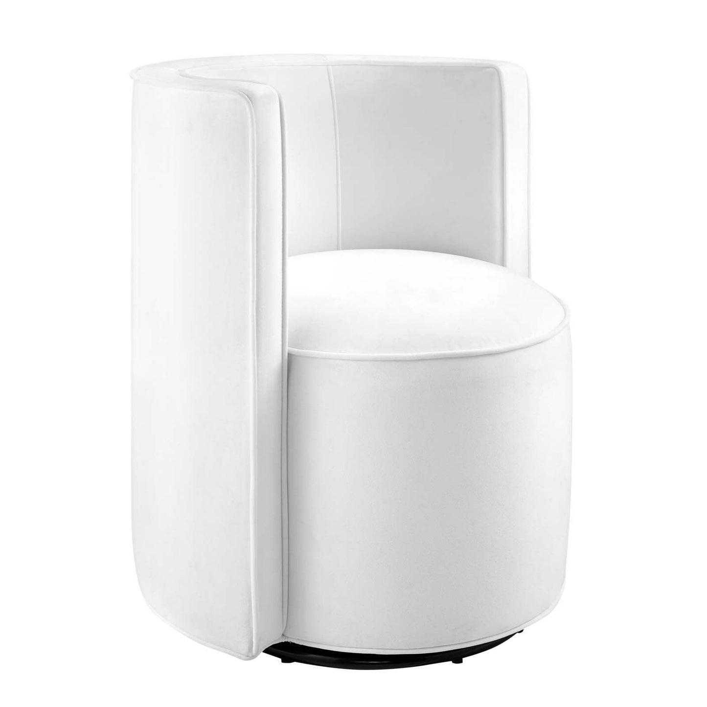 Modway Della Performance Velvet Fabric Swivel Chair FredCo