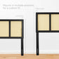 Modway Delmare Cane Queen Headboard FredCo