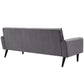 Modway Delve Performance Velvet Sofa FredCo