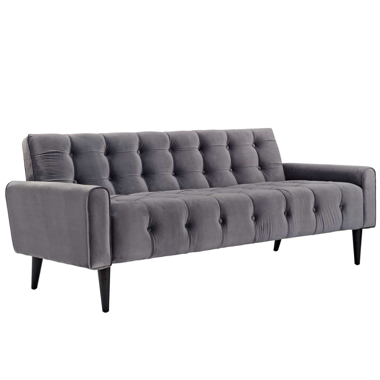 Modway Delve Performance Velvet Sofa FredCo