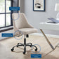Modway Designate Swivel Upholstered Office Chair FredCo