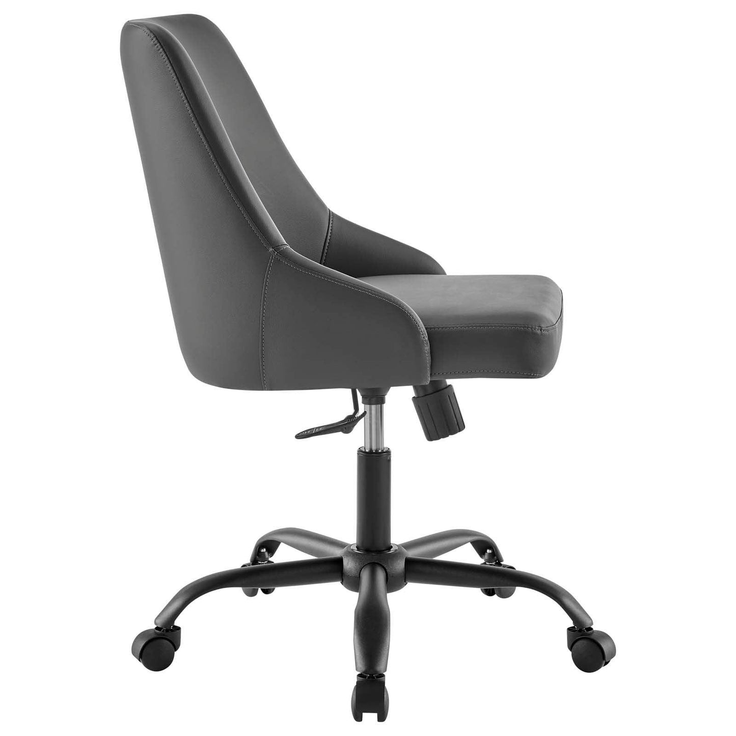 Modway Designate Swivel Vegan Leather Office Chair FredCo
